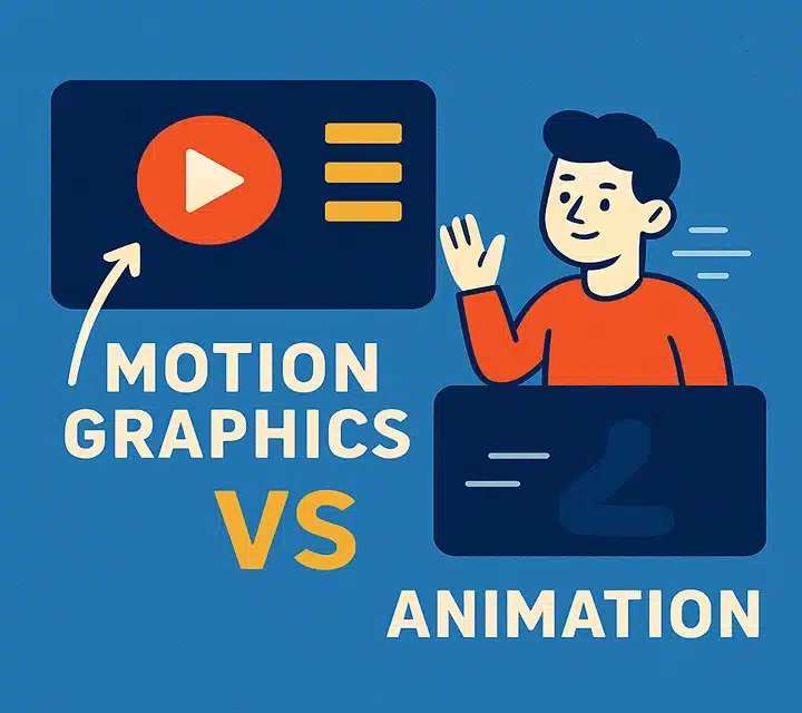 موشن گرافیک چه تفاوتی با انیمیشن دارد؟