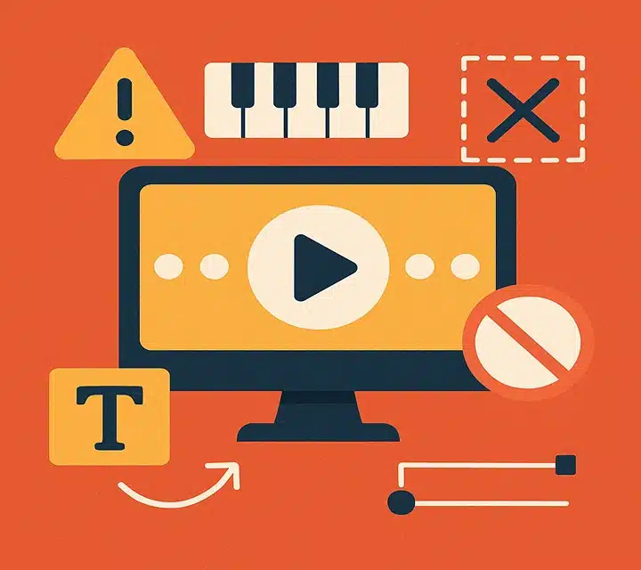 8 اشتباه رایج در ساخت موشن گرافیک